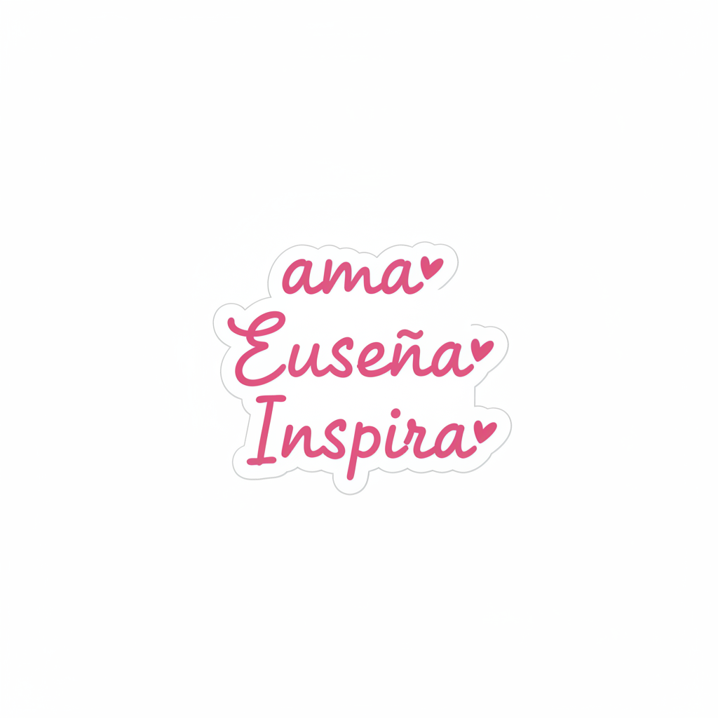 Ama Euseña Inspira sticker