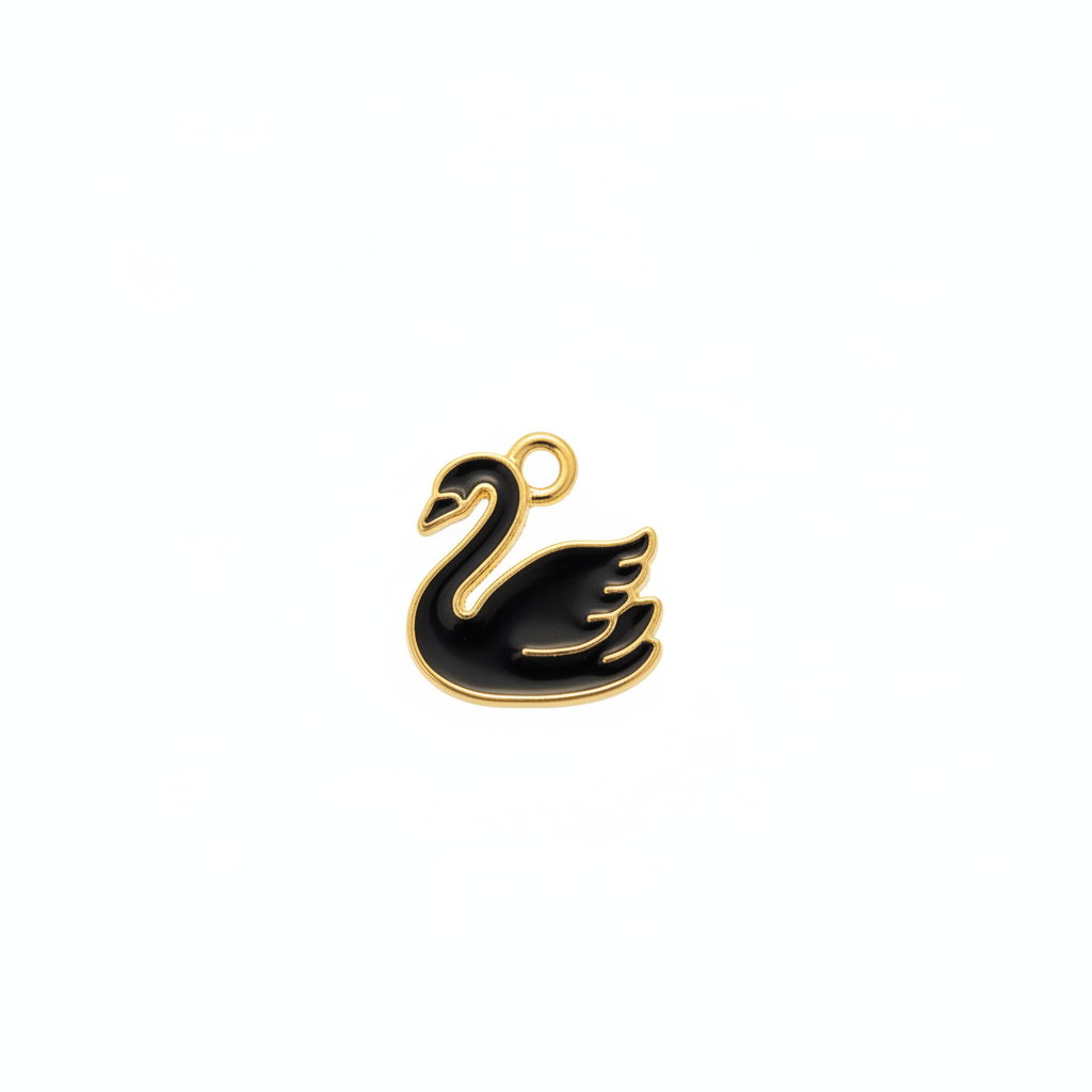 Black Swan Charm