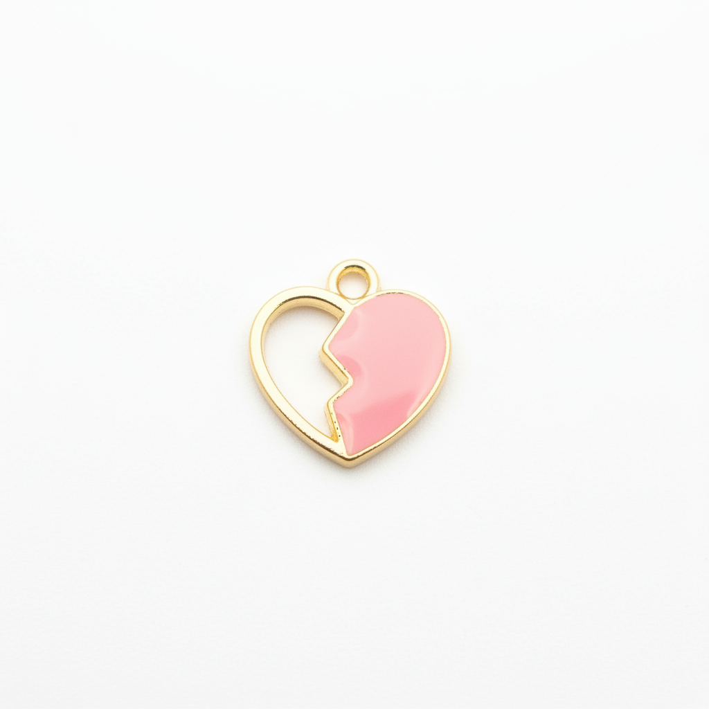 Broken Heart Charm
