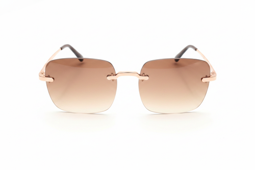 Brown Sunglasses White Background