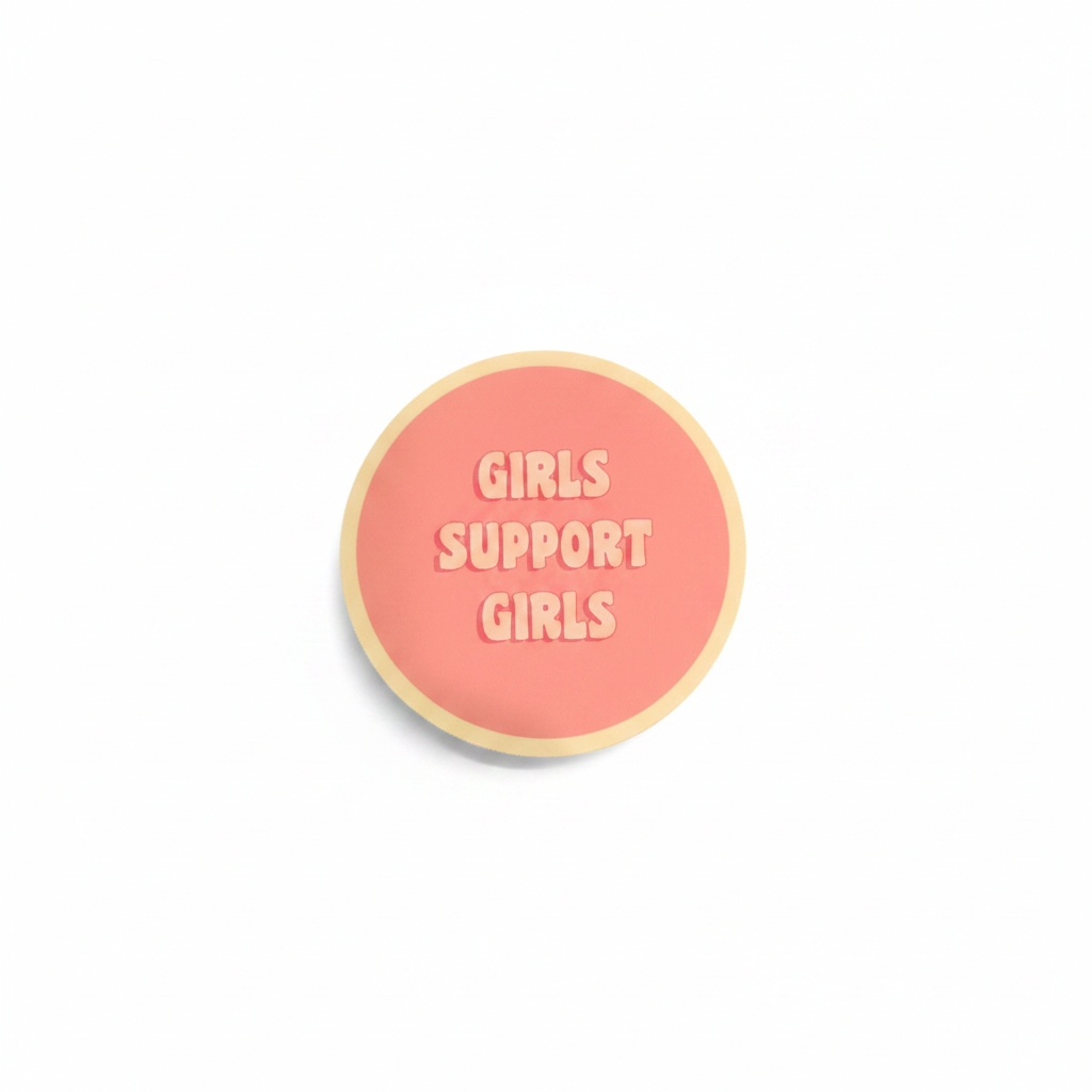 Girls Support Girls - White Background