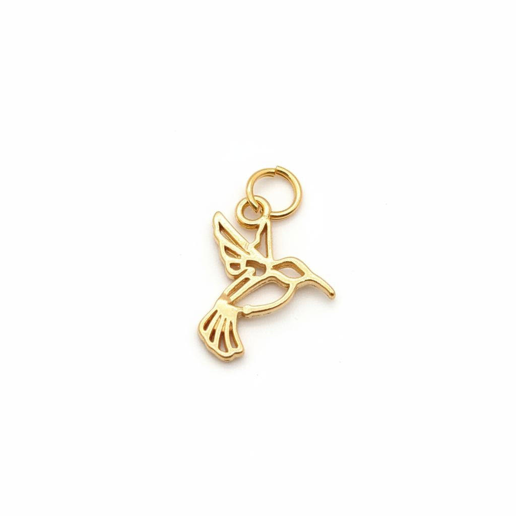 Gold Dove Charm