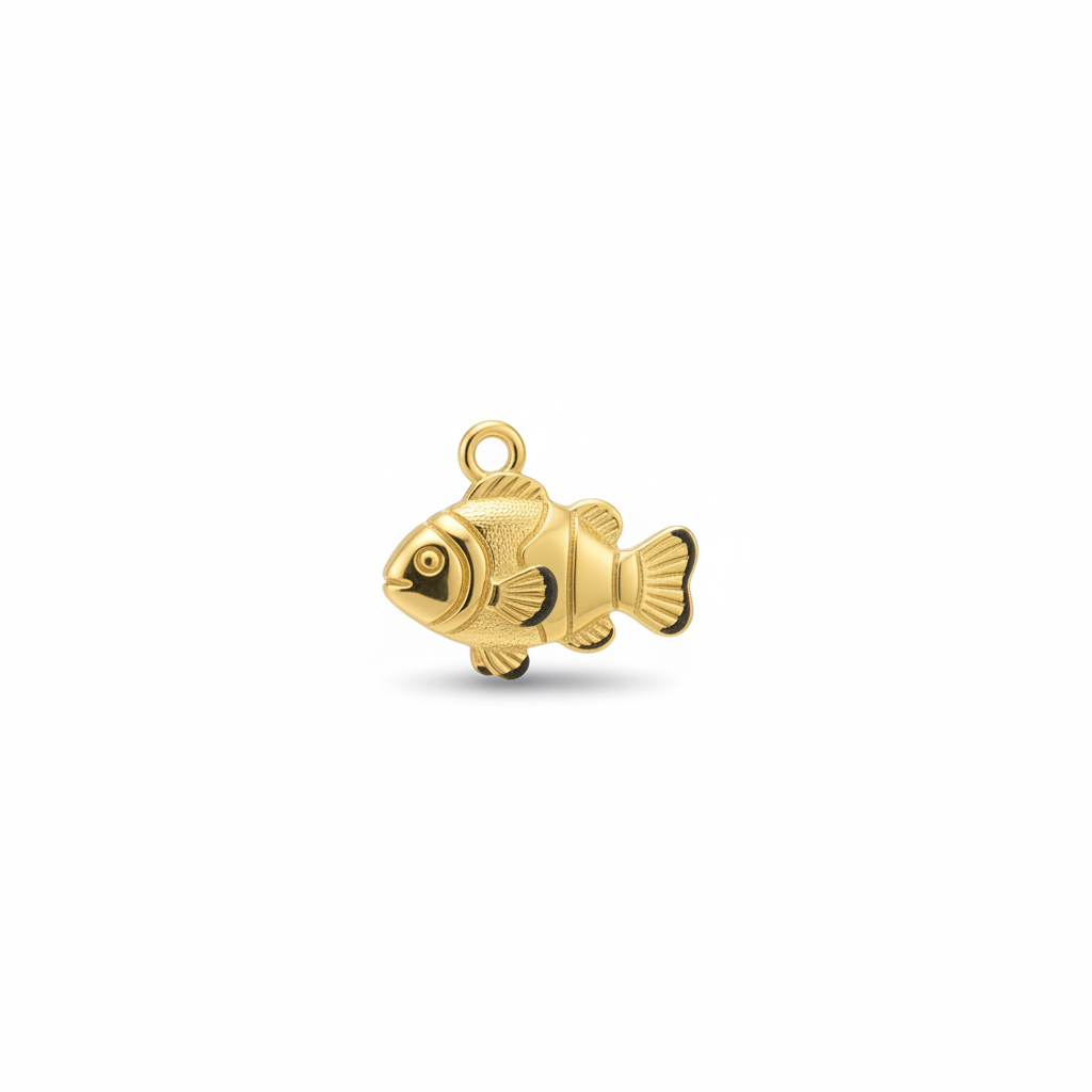 Gold Fish Charm