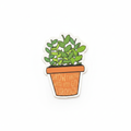 Grow Through Sticker