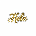 Hola sticker
