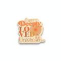 I Am Deeply Loved by the Universe - White Background