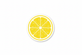 Lemon Slice Sticker