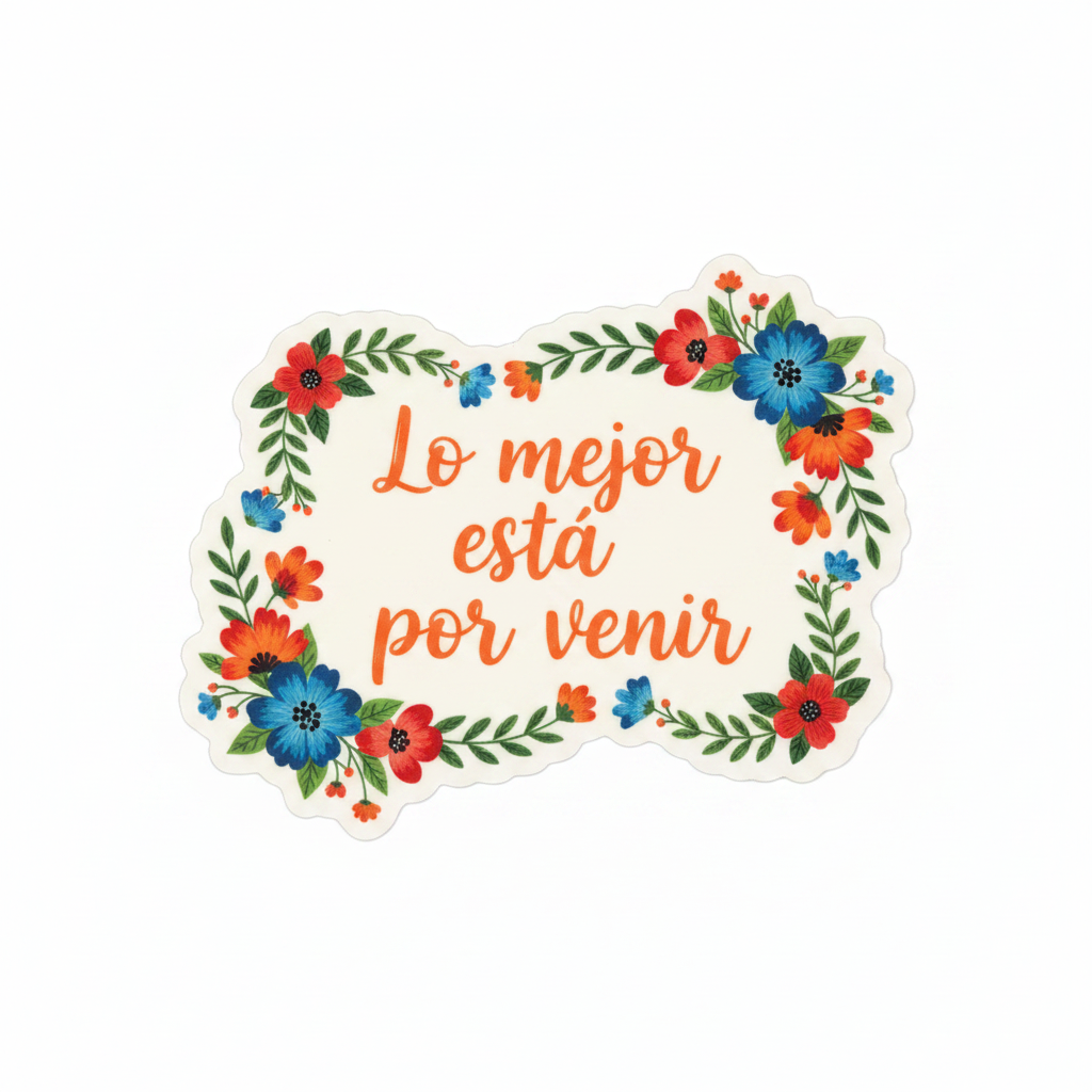 Lo mejor esta por venir sticker