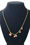 Pink Charm Necklace