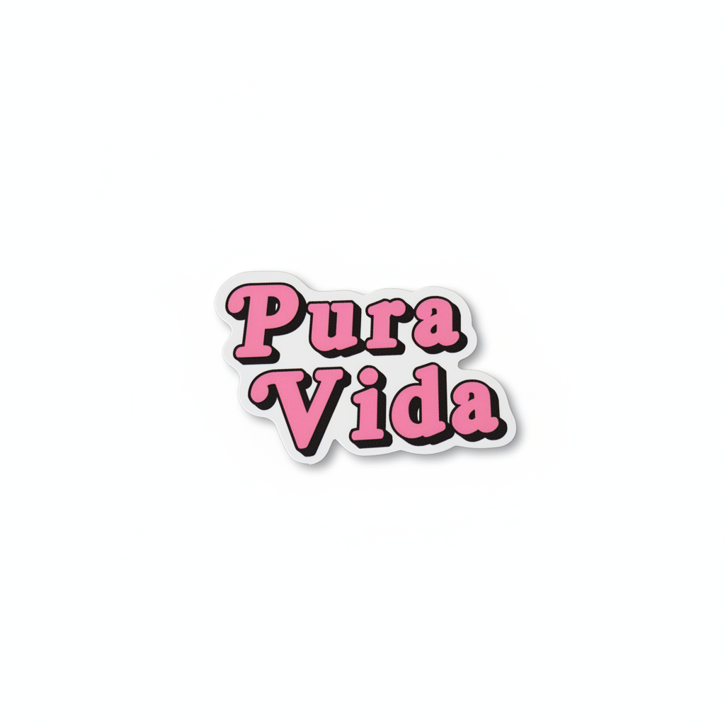 Pura Vida sticker