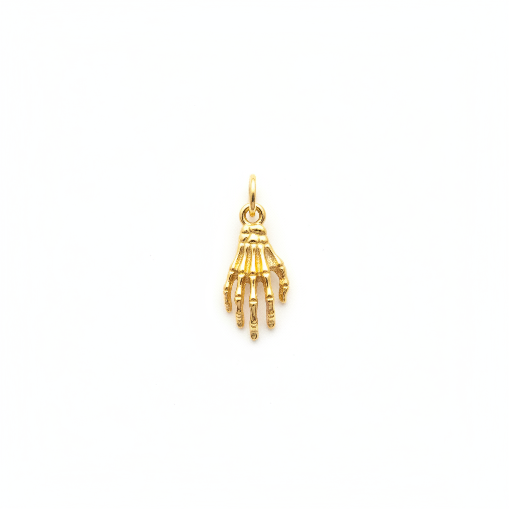 Skeleton Hand Charm