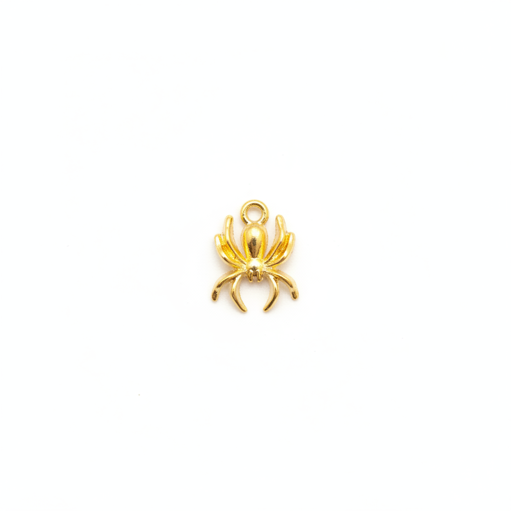 Spider Web Charm