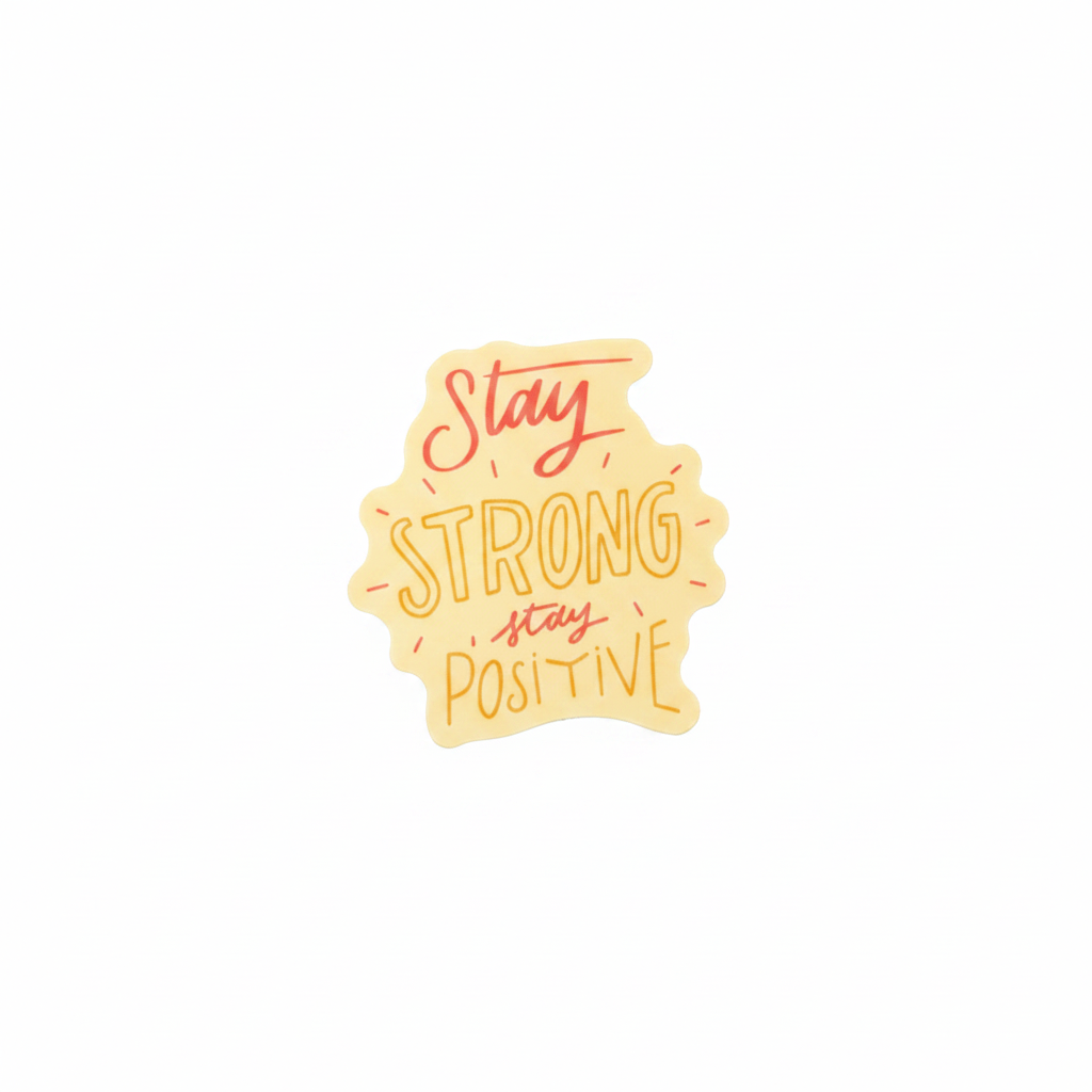 Stay Strong Stay Positive sticker