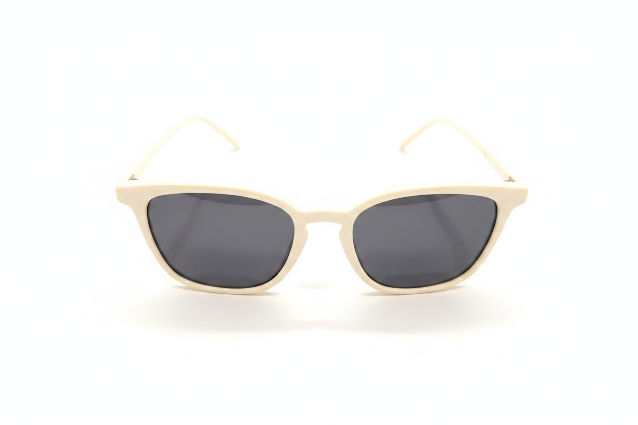 Sunglasses on white background