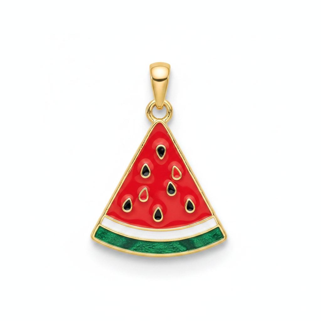 Watermelon Slice Charm